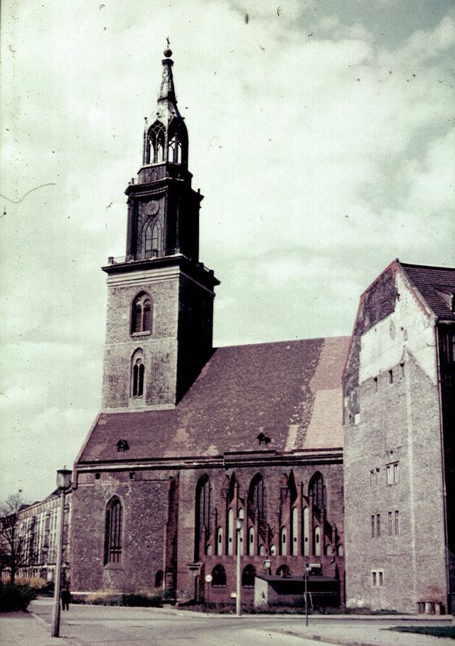 Marienkirche in Berlin, 1960s
