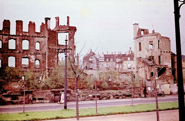 Ruins of a Dresden Castle, 1960s