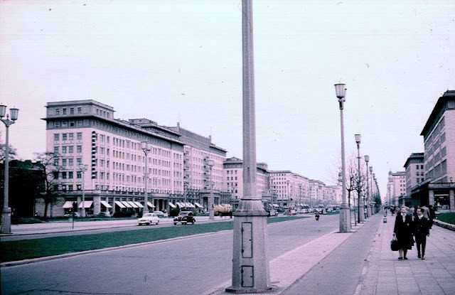 East Berlin's Stalin Allé, 1960s