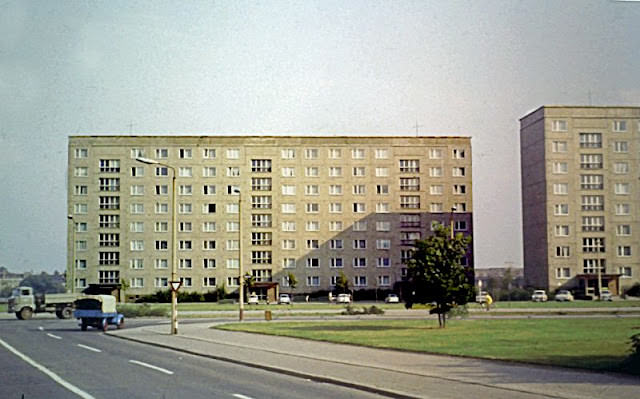 New Flats in East Berlin, 1960s.