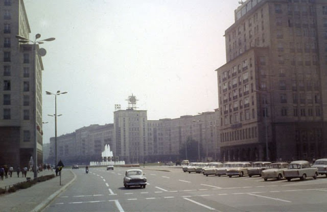 Strausberger Platz in East Berlin, 1960s.