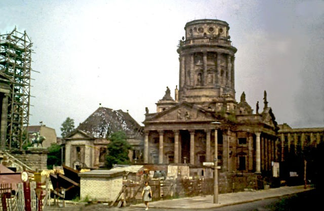 The French Cathedral in East Berlin, 1960s.