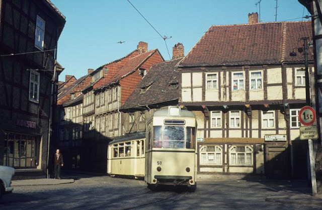 Halberstadt, Straßenbahn, 1980
