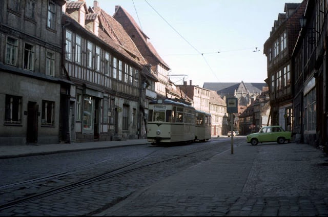 Halberstadt, Straßenbahn, 1980