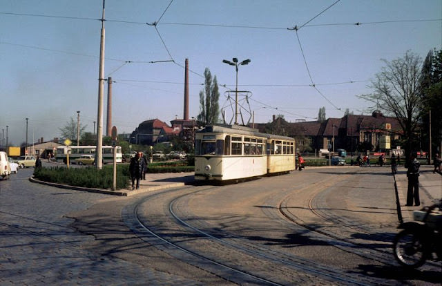 Halberstadt, Straßenbahn, 1980