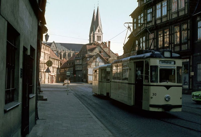 Halberstadt, Straßenbahn, 1980