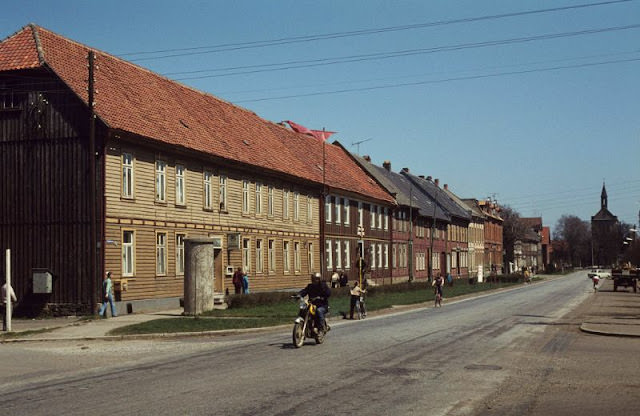 Hasselfelde street scenes, 1980