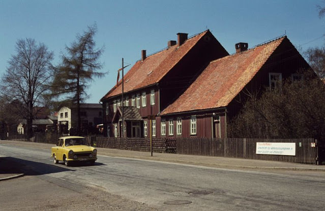 Hasselfelde street scenes, 1980