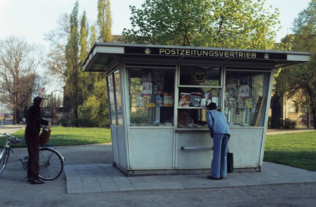 Magdeburg street scenes, 1980