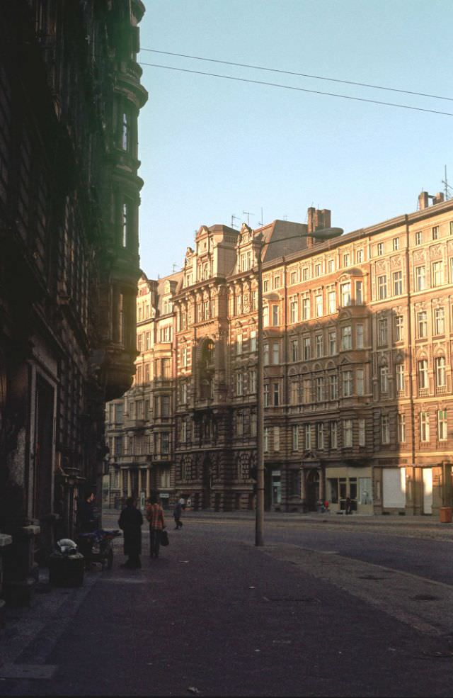 Magdeburg street scenes, 1980