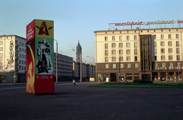 Magdeburg street scenes, 1980