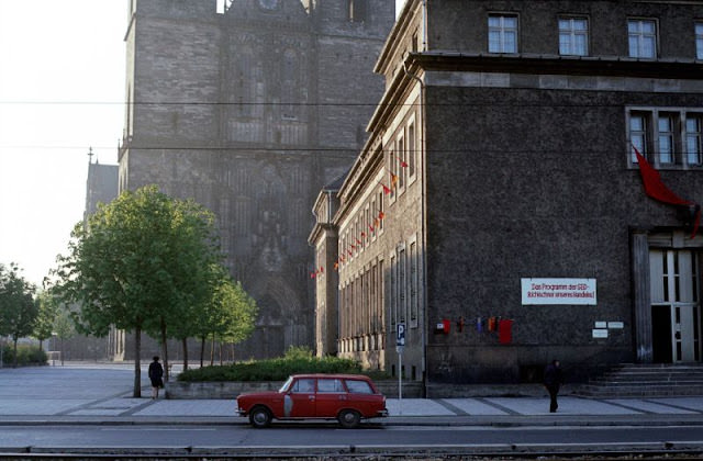 Magdeburg street scenes, 1980