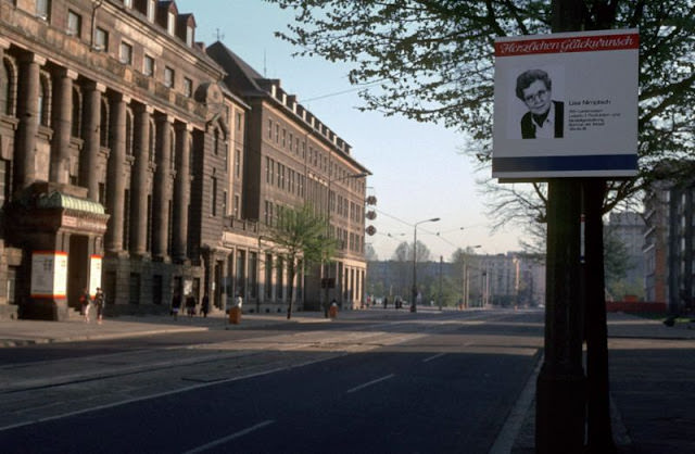Magdeburg street scenes, 1980