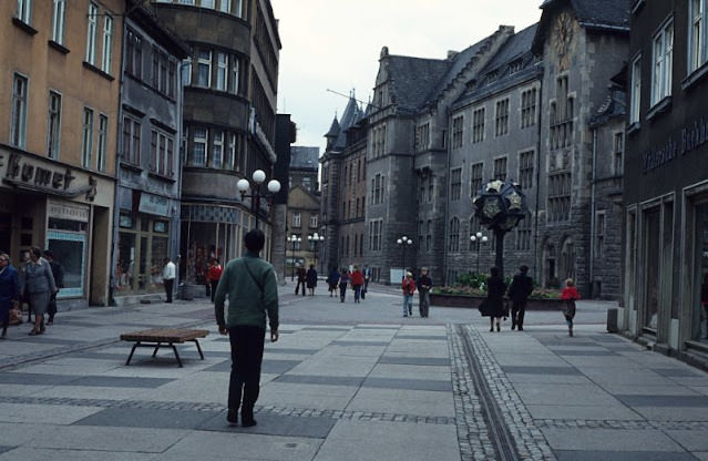 Rudolstadt city center, 1980