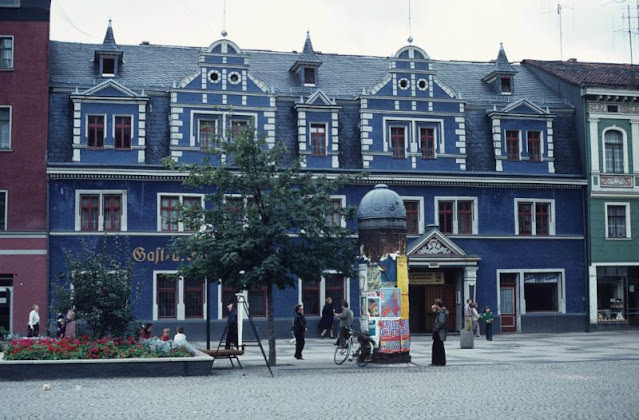 Rudolstadt city center, 1980