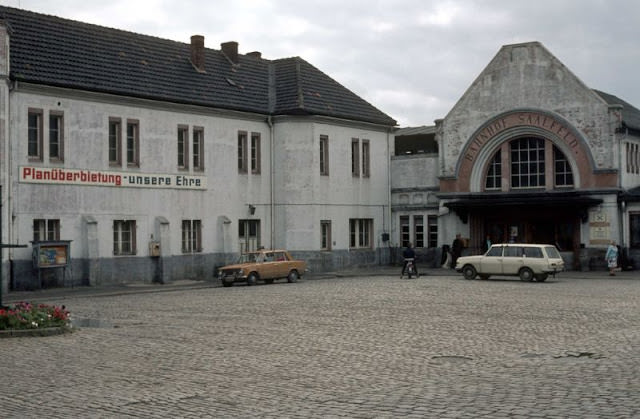 Saalfeld station, 1980