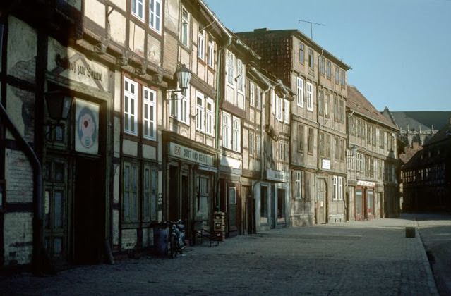 Halberstadt street scenes, 1980