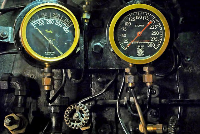 A Chesapeake and Ohio 2-6-6-6 Allegheny, built by the Lima Locomotive Works in the 1940s