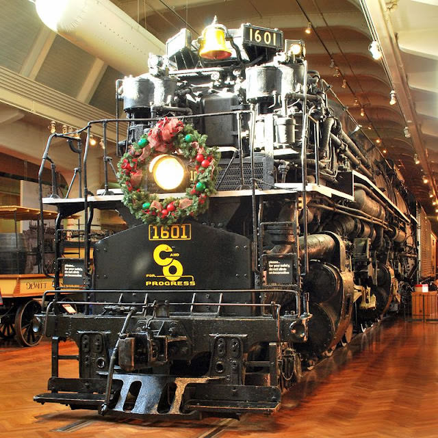 C&O 1601 Allegheny locomotive