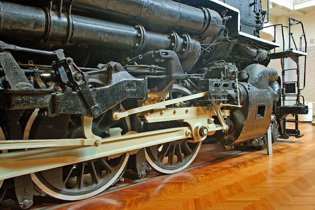 C&O no. 1601 Allegheny locomotive at The Henry Ford Museum