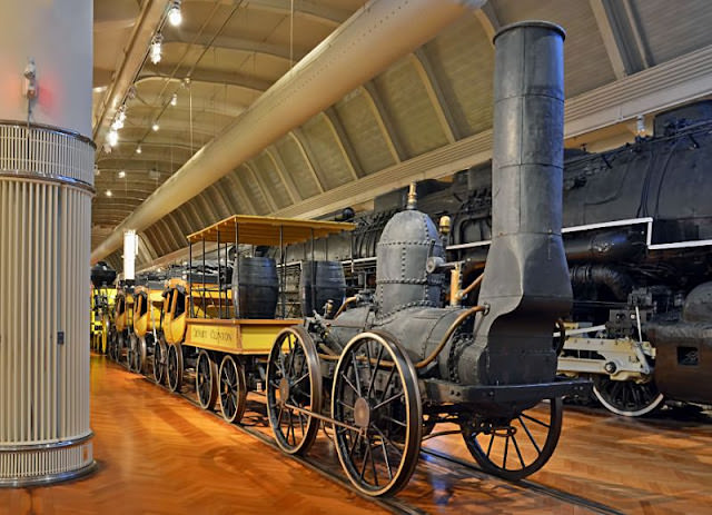 DeWitt Clinton Replica in the Henry Ford Museum. The DeWitt Clinton locomotive began operation in upstate New York on the Mohawk and Hudson River Railroad in 1831