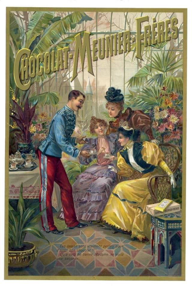 Chocolat-Meunier-Frères, circa 1880s