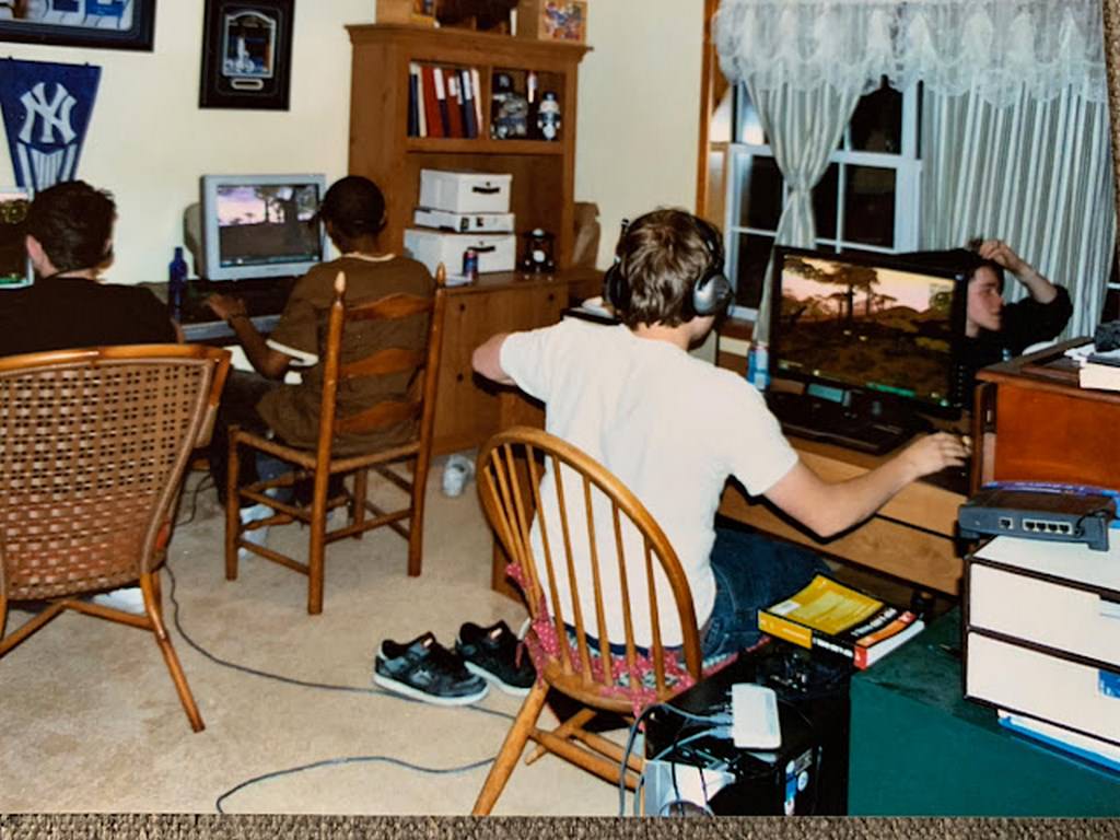 Wired Connections and Unforgettable Nights: Exploring the Peak of LAN Parties with Photos from the Late 1990s to Early 2000s