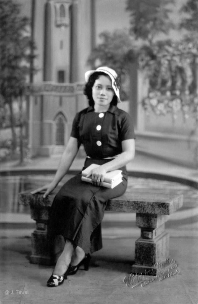 Stunning Vintage Portraits of Manila Ladies from the 1900s