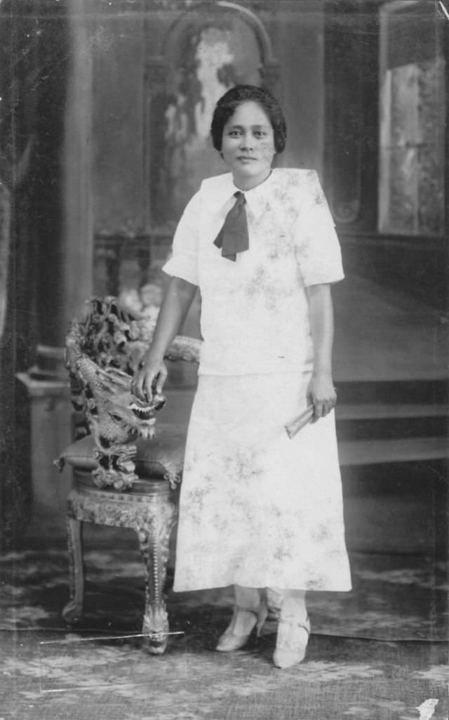 Stunning Vintage Portraits of Manila Ladies from the 1900s