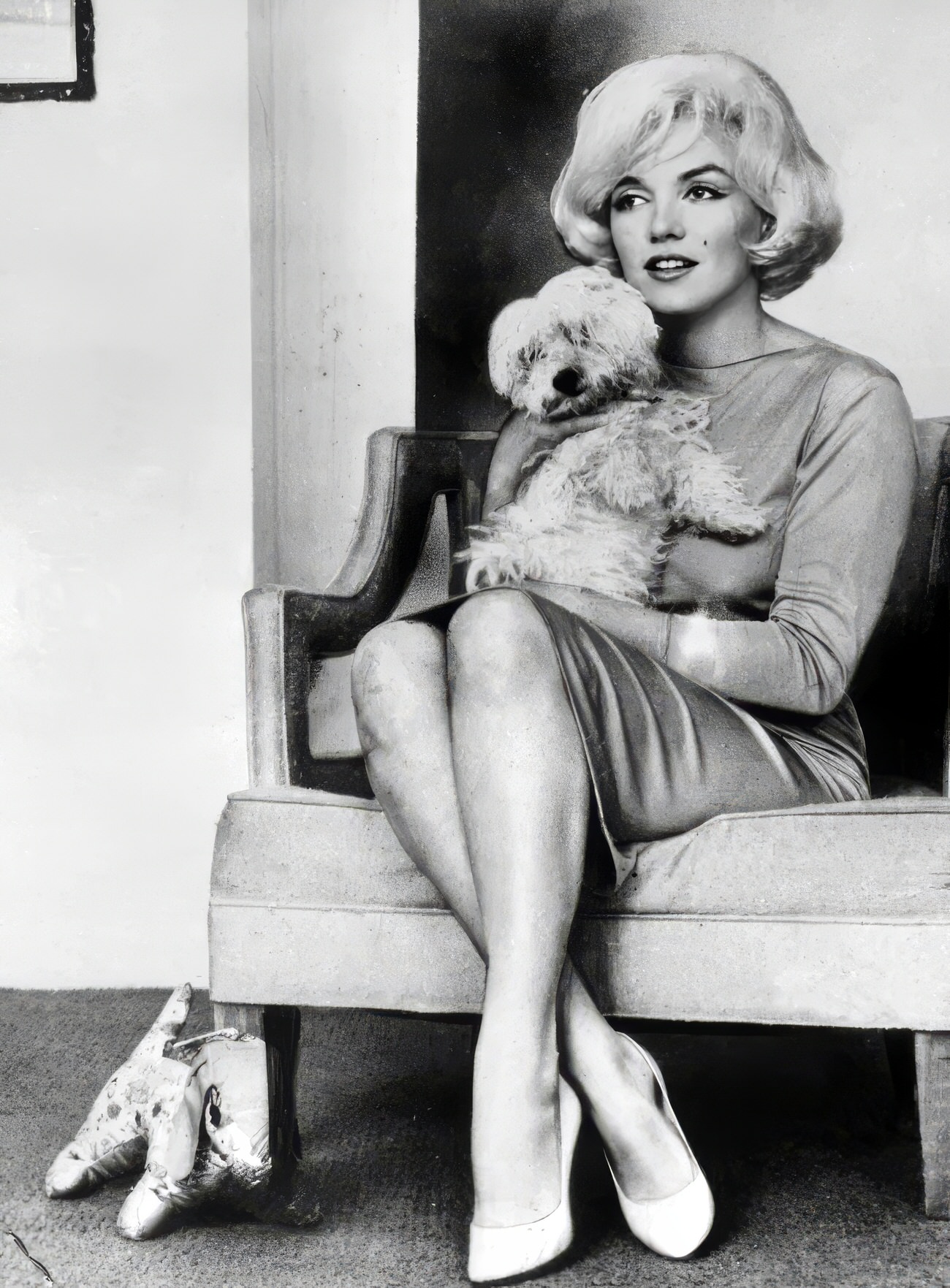 Adorable Vintage Photos of Marilyn Monroe with her Pet Dogs