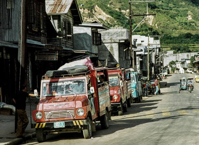 Another view of Bontoc, Philippines, 1980.
