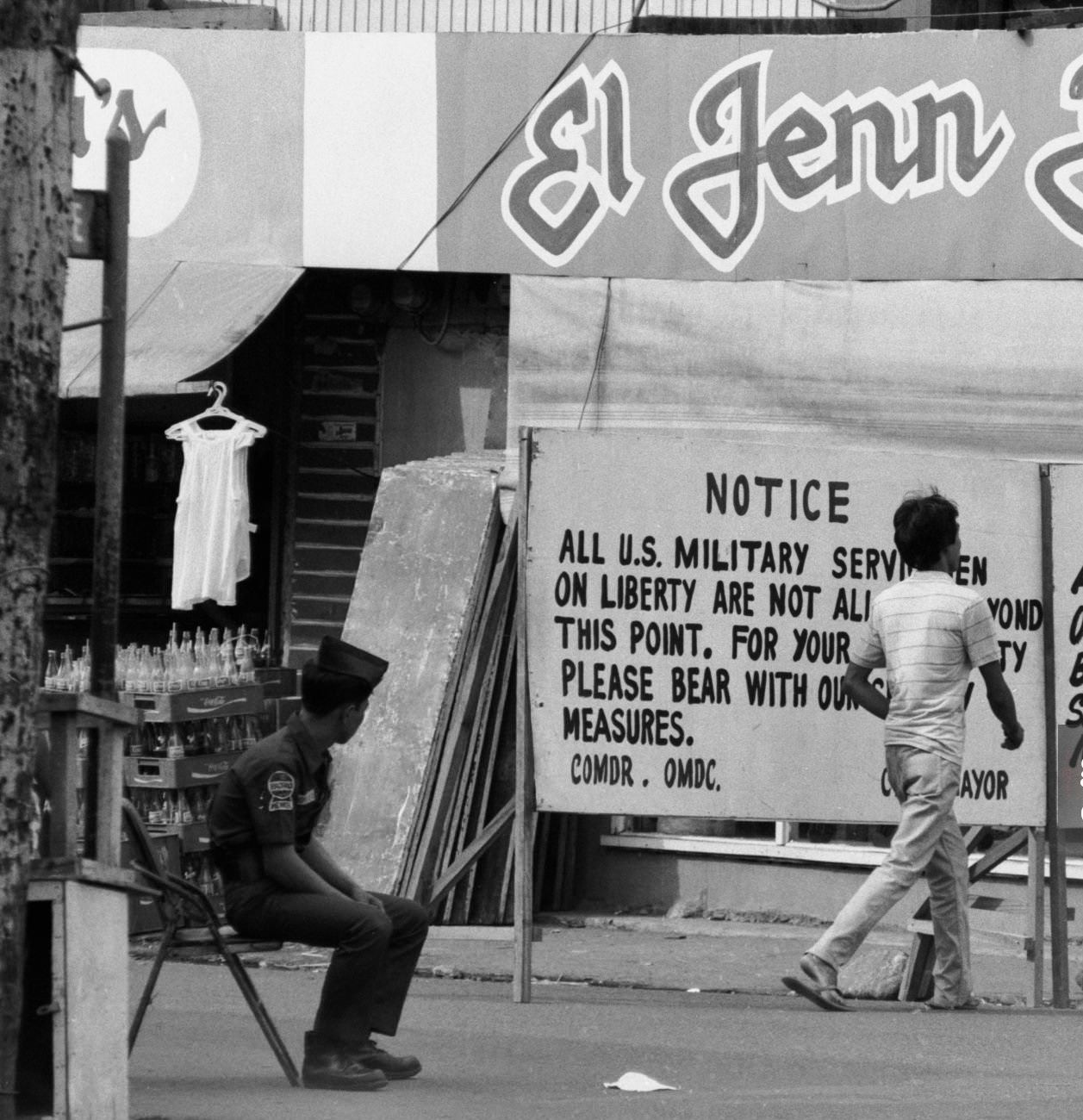 Clark American military base in the Philippines in May 1988.