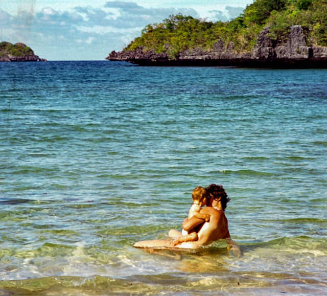 Hundred Islands, Philippines, 1980.