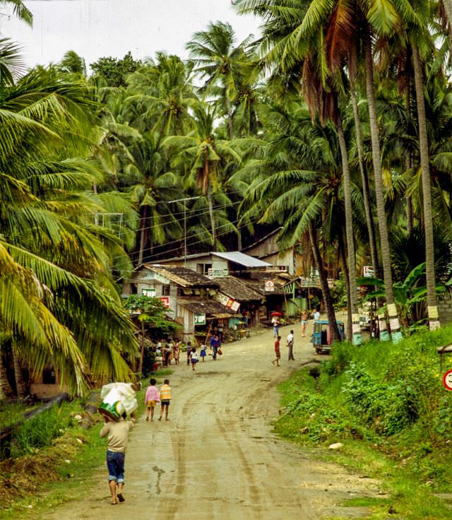 Puerto Galera, Philippines, 1980.