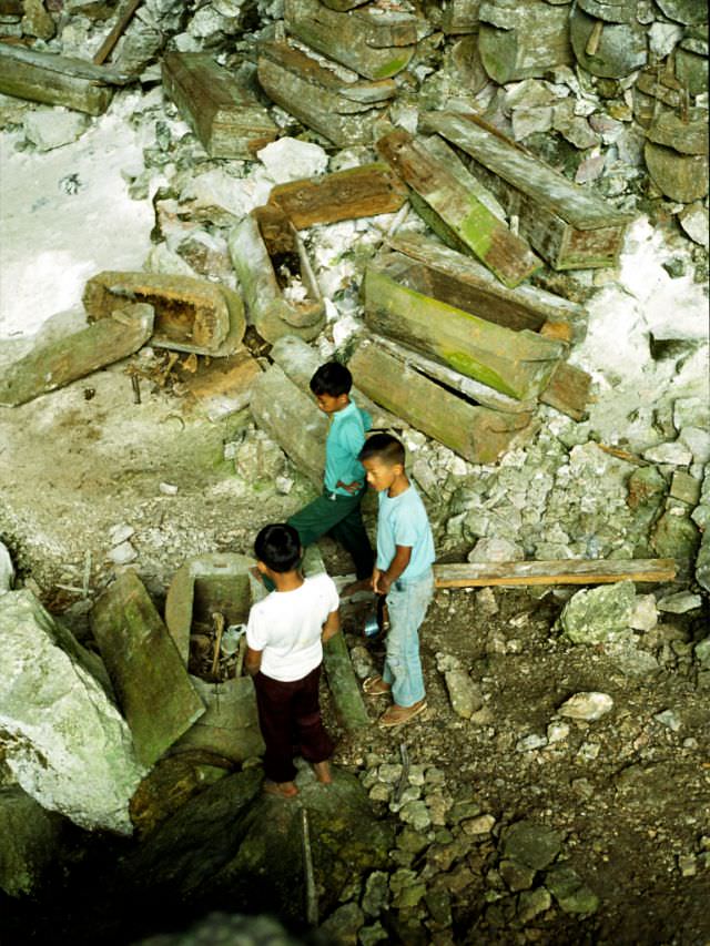 Sagada, Philippines, in December 1980.