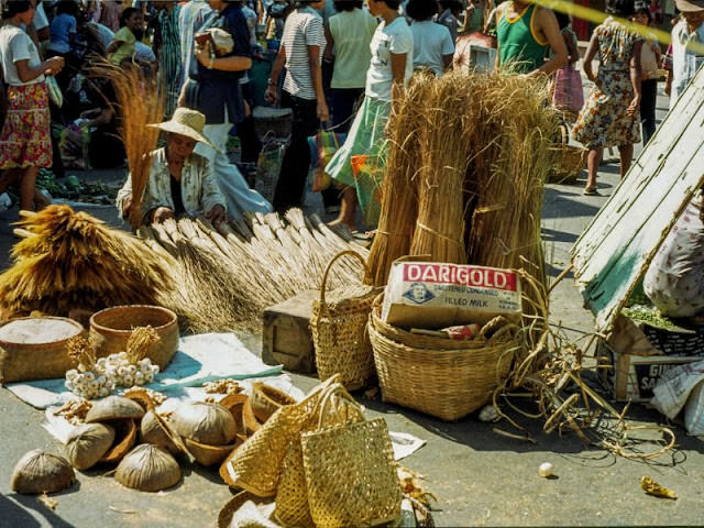 Streets of San Fernando, Philippines, December 1980.