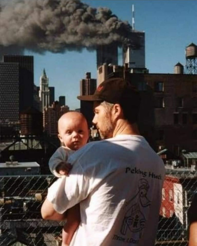 Accidental and Candid Photos from the September 11, 2001 Terrorist Attack