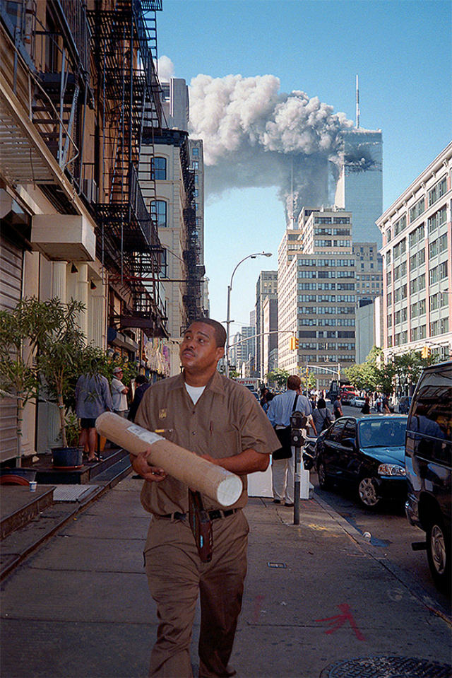 Accidental and Candid Photos from the September 11, 2001 Terrorist Attack