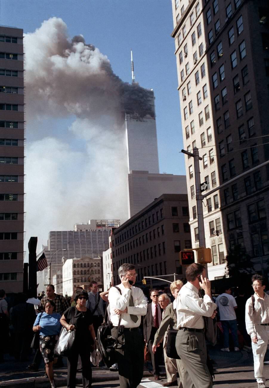 Accidental and Candid Photos from the September 11, 2001 Terrorist Attack