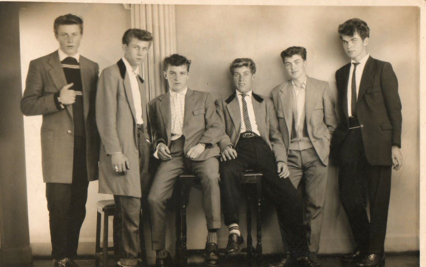 Portsmouth Teddy Boys, ca. 1955-56.