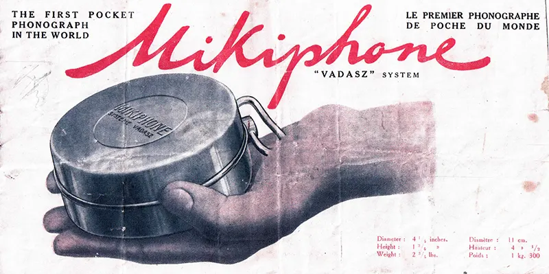 Sound Innovation: The Story of the 1924 Mikiphone, the World’s First Pocket Record Player