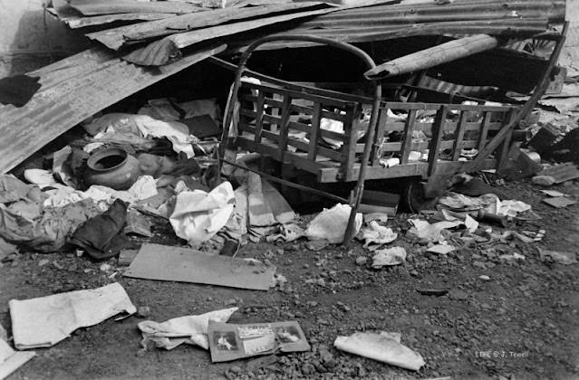 Rubble that was Manila just after the Battle for Manila, March 1945