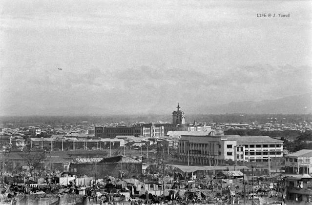 Santo Tomas, Manila, Philippines, early February 1945