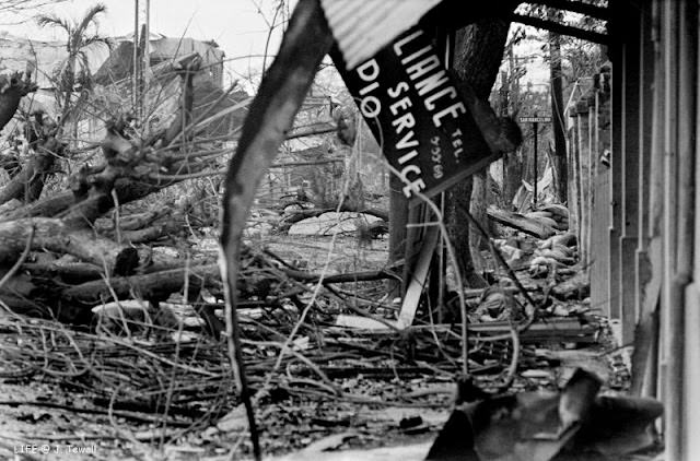 The shambles that was Manila, near San Marcelino Street, Philippines, February 1945