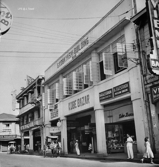 G. Koba Yashi Building (1940) just before the bombing and invasion by the Japanese. Manila, Philippines, late 1941.