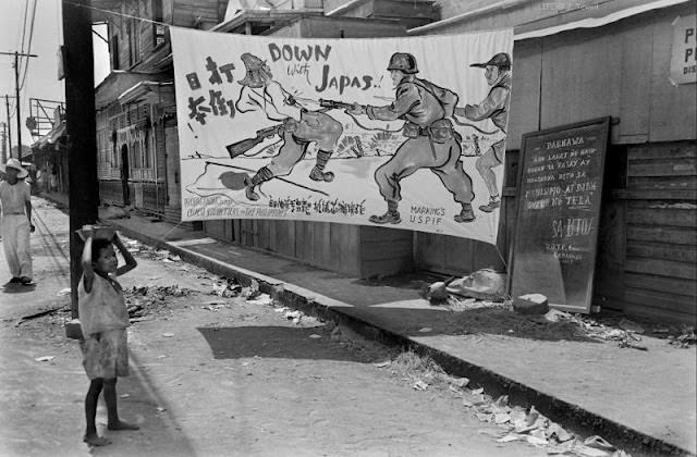 Chinese volunteers in Manila, Philippines, 1945