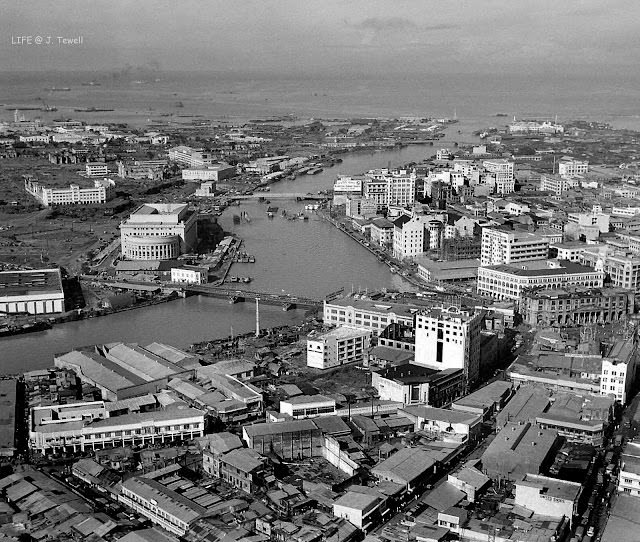 Manila, Pasig River, Philippines, Oct. 10, 1949.