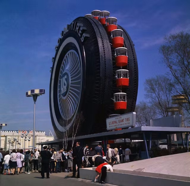 The Uniroyal Giant Tire: From World's Fair Attraction to Detroit Landmark