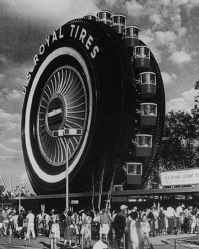 The Uniroyal Giant Tire: From World's Fair Attraction to Detroit Landmark