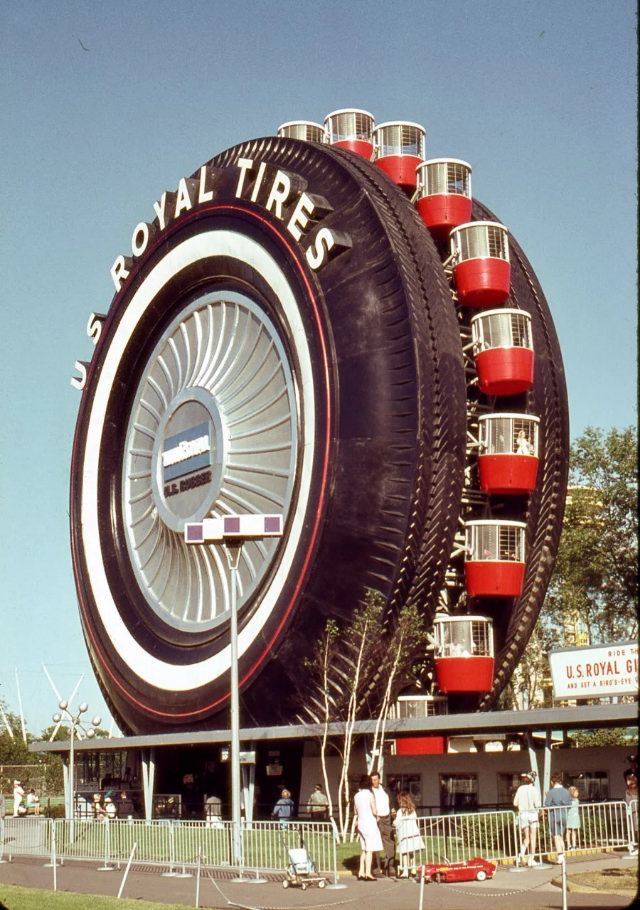 The Uniroyal Giant Tire: From World's Fair Attraction to Detroit Landmark